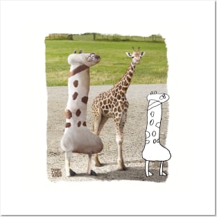 Have a Laugh, Giraffe Posters and Art